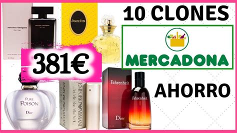 clones perfumes mercadona 2023|perfume de mercadona colombia.